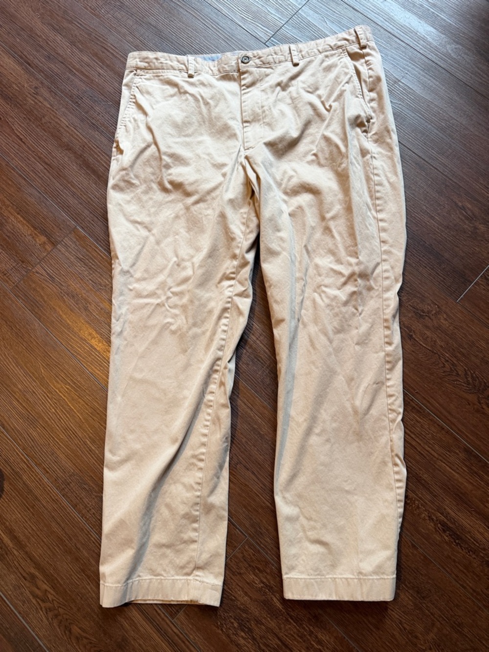 Brooks Brothers Khaki Chinos in Light Tan Size 40/30